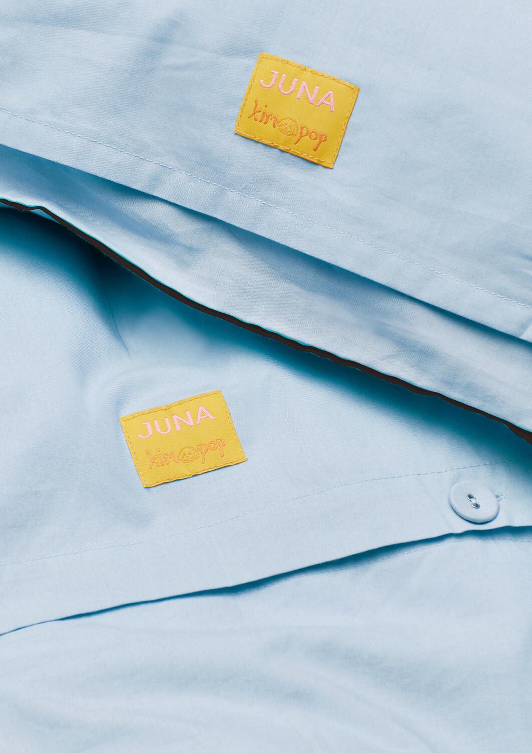 x KIMPOP Lollipop sengesæt - lyseblå